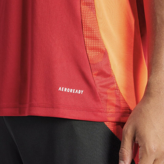 Adidas Heren tiro 24 wedstrijd trainingsshirt mouwloos UTPP3007_red large