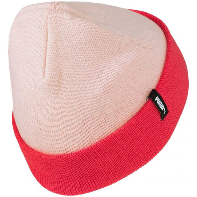 Puma Kinder/kids klassieke dieren muts met manchet UTPP3154_pink large