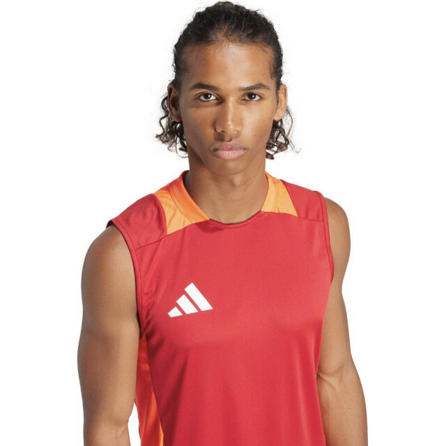 Adidas Heren tiro 24 wedstrijd trainingsshirt mouwloos UTPP3007_red large