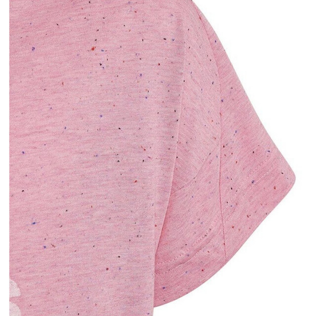 Adidas Meisjes badge of sport logo t-shirt UTPP2521_pink large