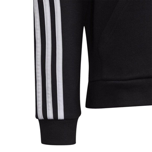 Adidas Kinder/kids triple stripe hoodie UTPP2848_black large