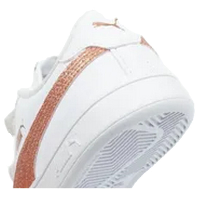 Puma Kinderen/kinderen smash ecologische leren trainers UTPP2536_white large