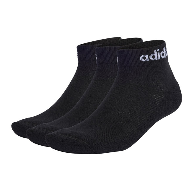 Adidas Enkel sokken voor volwassenen (pak van 3) UTPP2343_black large