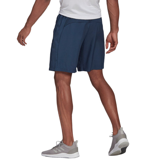 Adidas Heren designed 2 move aeroready geweven korte broek UTPP236_navyblue large
