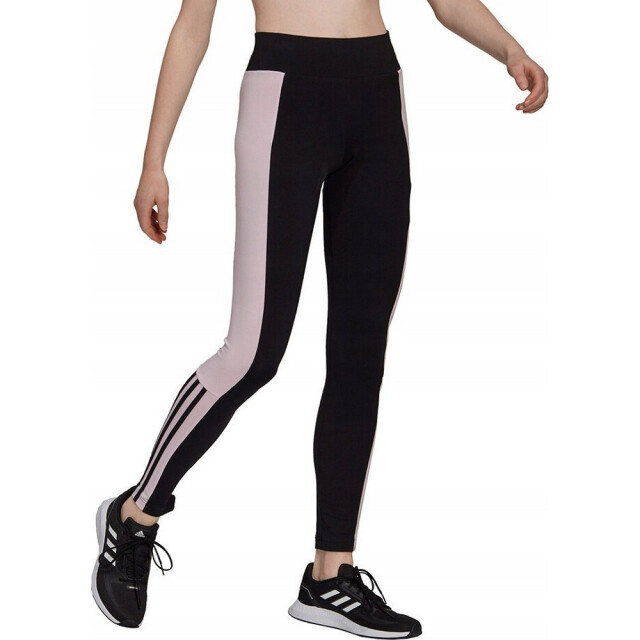 Adidas Dames essentials legging kleurblok UTPP2011_blackpink large