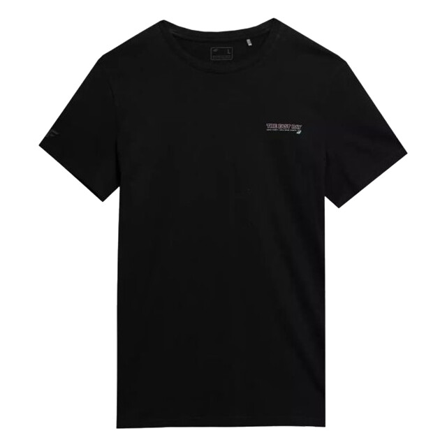 4F Heren ss23ttshm359 t-shirt UTPP1623_black large