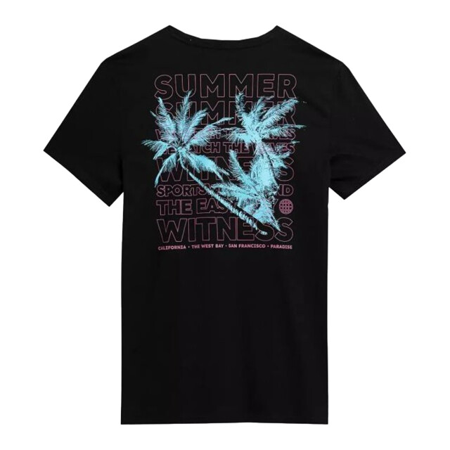 4F Heren ss23ttshm359 t-shirt UTPP1623_black large