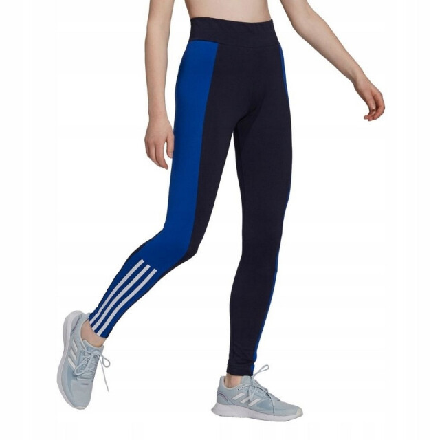 Adidas Dames essentials legging kleurblok UTPP2011_blackblue large