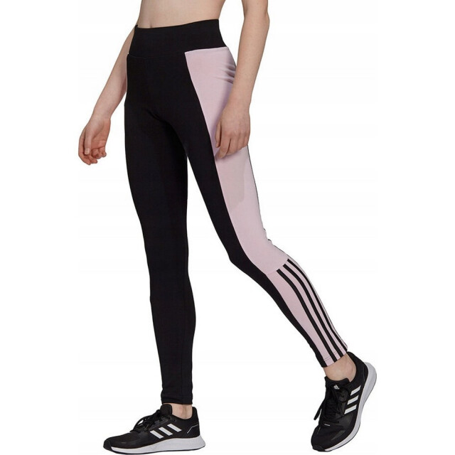 Adidas Dames essentials legging kleurblok UTPP2011_blackpink large