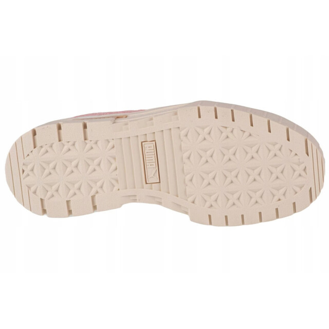 Puma Dames mayze thrited suede trainers UTPP6993_whitepink large
