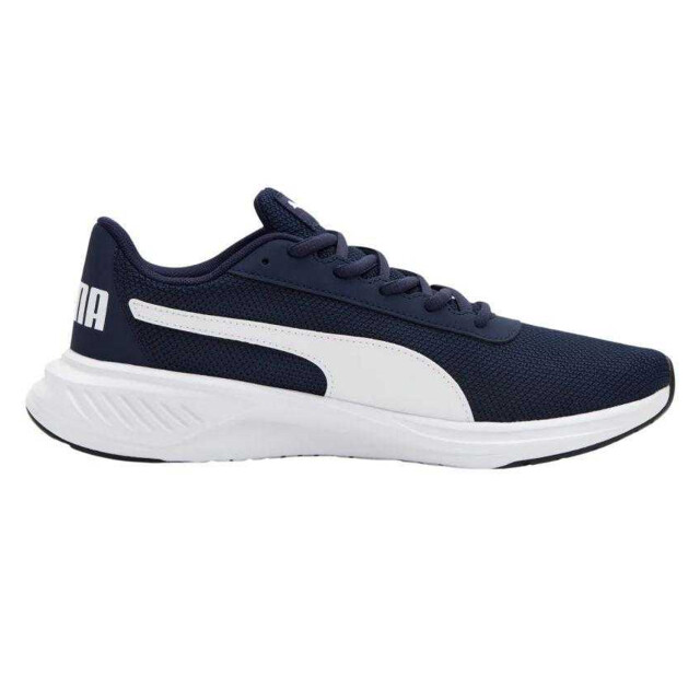 Puma Heren night runner v2 trainers UTPP6761_whitenavyblue large