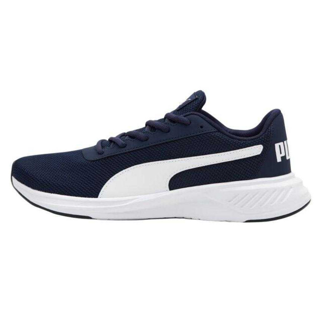 Puma Heren night runner v2 trainers UTPP6761_whitenavyblue large