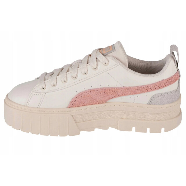 Puma Dames mayze thrited suede trainers UTPP6993_whitepink large