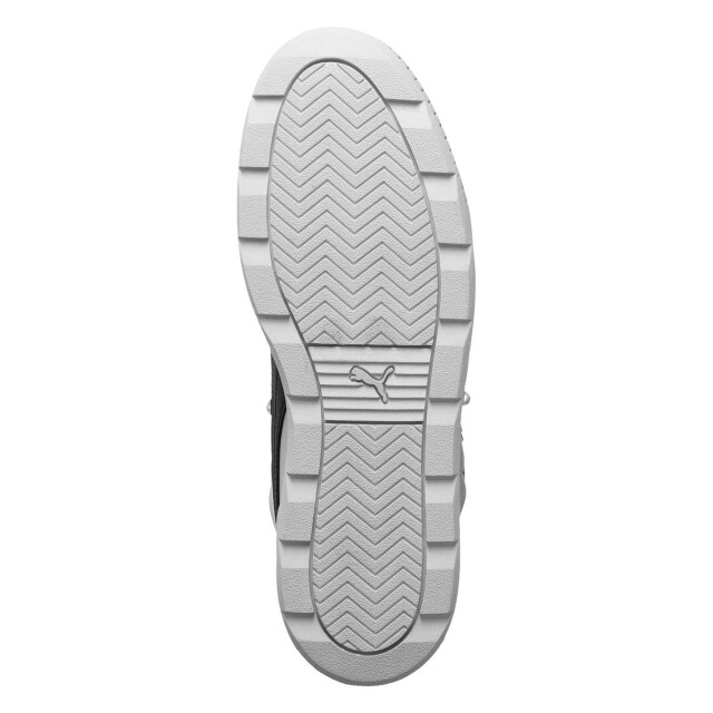 Puma Dames karmen leather mid cut trainers UTPP6756_white large