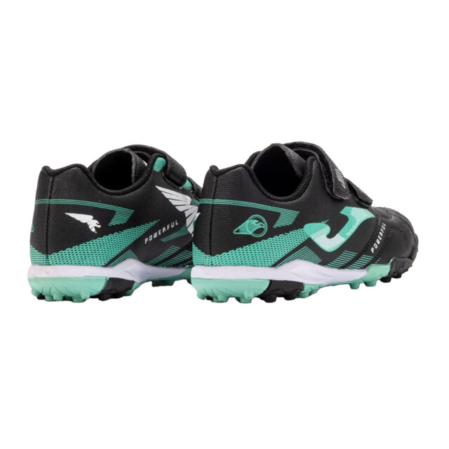 Joma Krachtige kunstgras voetbalschoenen voor kinderen/jongeren UTPP6525_blackmintgreen large