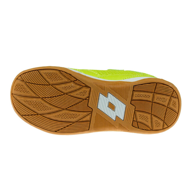 Lotto Kinderen/kinderen whizzer k logo trainers UTPP6553_limeblack large