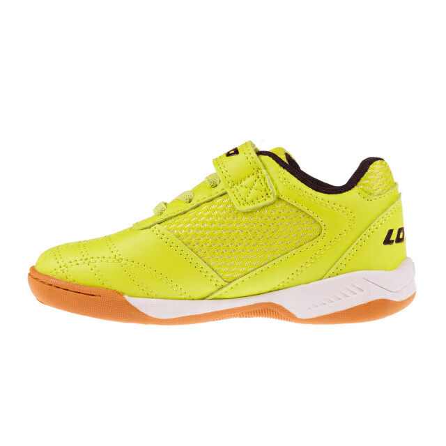 Lotto Kinderen/kinderen whizzer k logo trainers UTPP6553_limeblack large