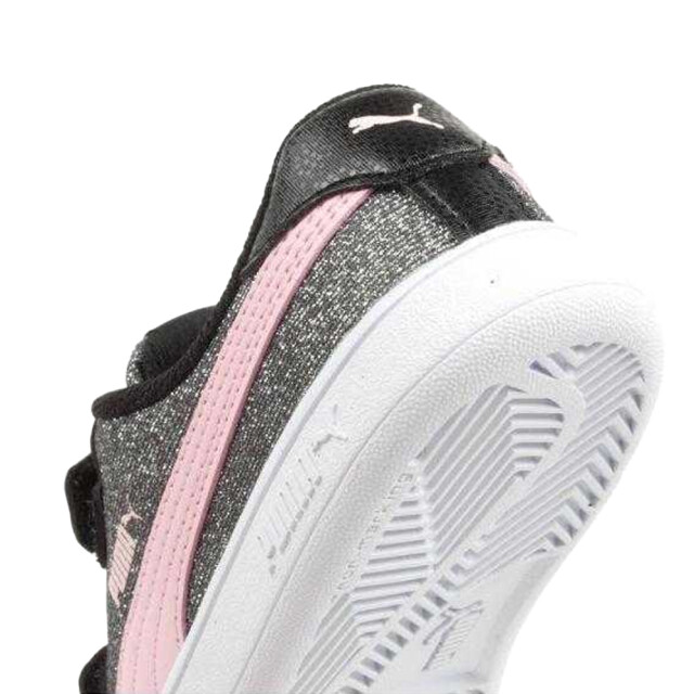Puma Kinderen/kinderen smash v2 leren trainers UTPP6570_greypink large