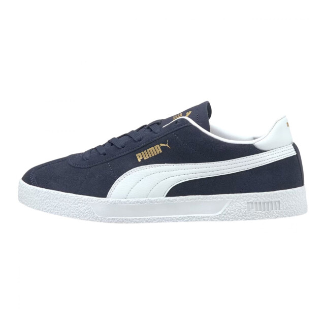 Puma Heren club suède trainers UTPP6035_whitenavyblue large