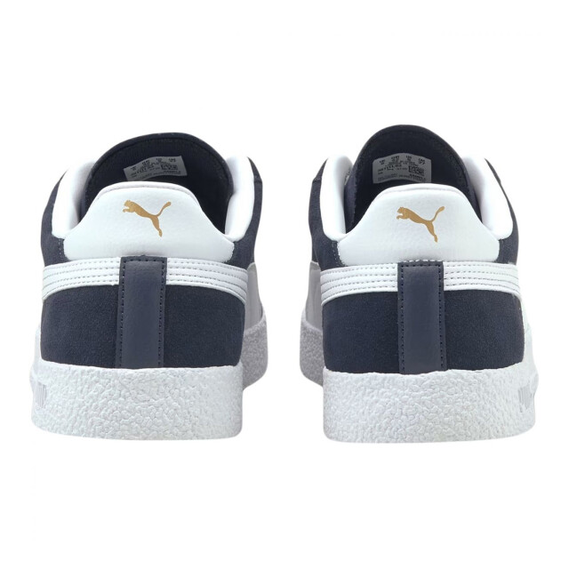 Puma Heren club suède trainers UTPP6035_whitenavyblue large