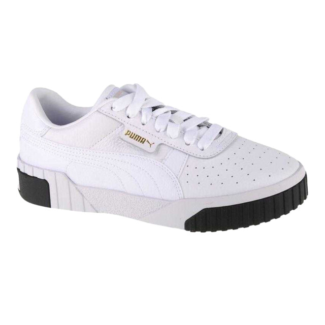 Puma Dames cali logo trainers UTPP5884_white large