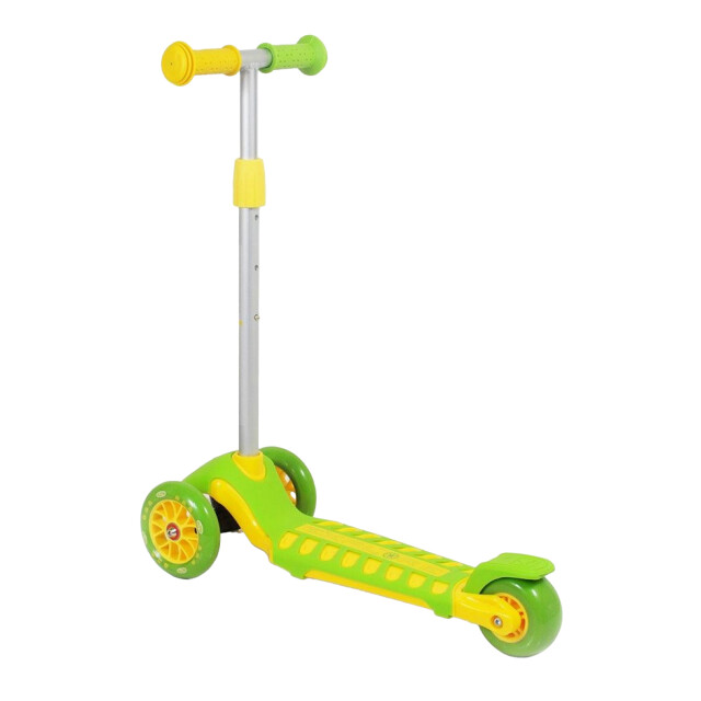 SMJ Sport Kinder/kinder 3 wielen scooter UTPP5987_greenyellow large