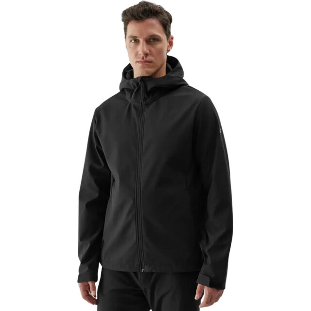 4F Heren waw24tsofm283 winddichte soft shell jas UTPP5801_black large