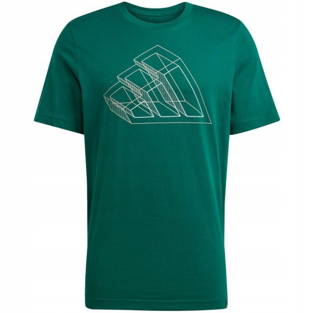 Adidas Heren outline grafisch technisch t-shirt UTPP5803_green large