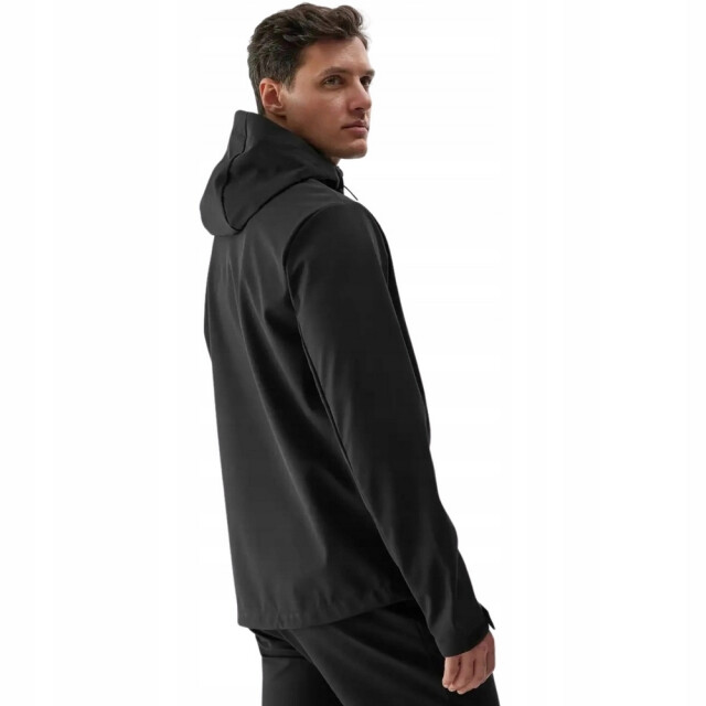 4F Heren waw24tsofm283 winddichte soft shell jas UTPP5801_black large
