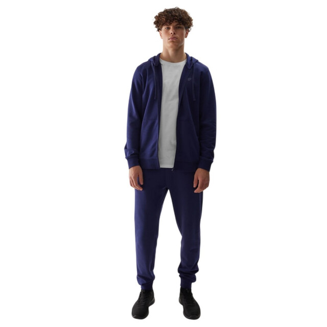 4F Heren wss24tswsm0951 full zip hoodie UTPP5760_navyblue large