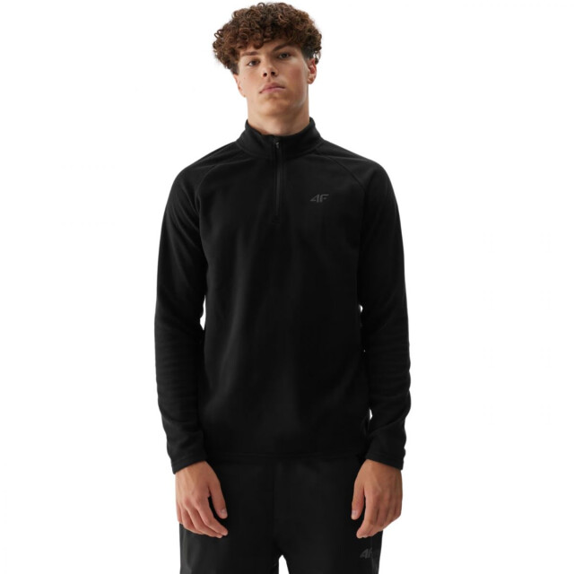 4F Heren fleece thermoactief sweatshirt UTPP5572_black large