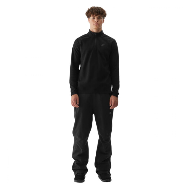 4F Heren fleece thermoactief sweatshirt UTPP5572_black large