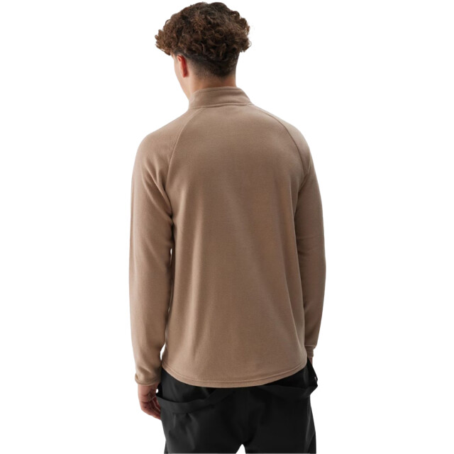 4F Heren fleece thermoactief sweatshirt UTPP5572_beige large