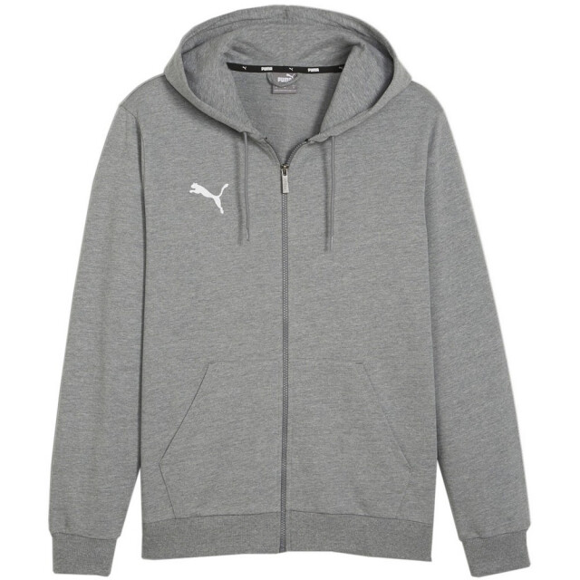 Puma Heren team goal casual full zip hoodie UTPP5377_grey large