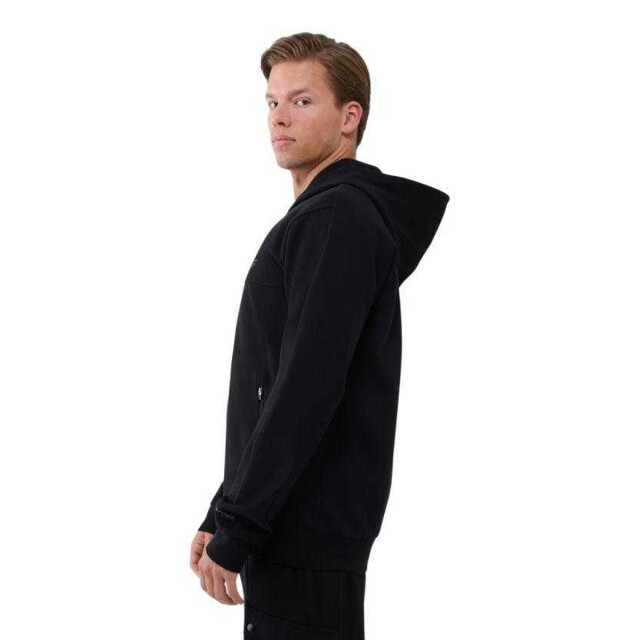 4F Heren wss25tswsm1537 hoodie met volledige rits UTPP5498_black large