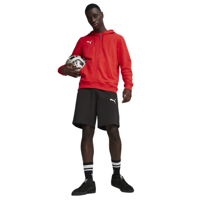 Puma Heren team goal casual full zip hoodie UTPP5377_red large