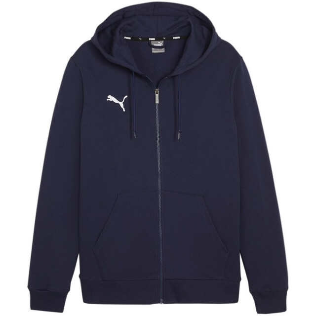 Puma Heren team goal casual full zip hoodie UTPP5377_navyblue large