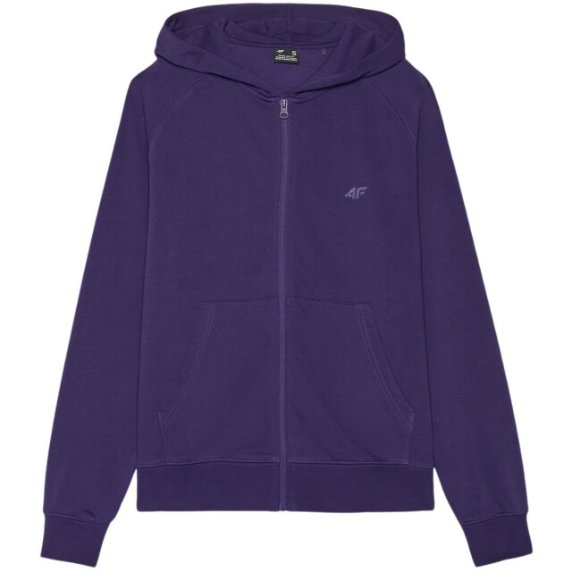 4F Dames f1763 hoodie met volledige rits UTPP5501_navyblue large