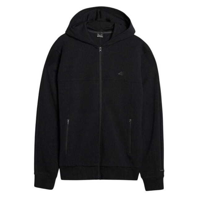 4F Heren wss25tswsm1537 hoodie met volledige rits UTPP5498_black large