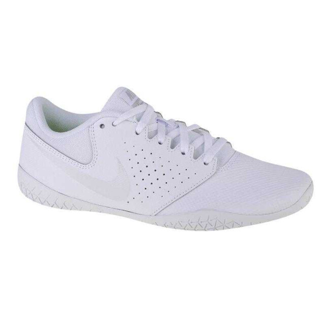 Nike Dames cheer sideline iv leren trainers UTPP5152_white large
