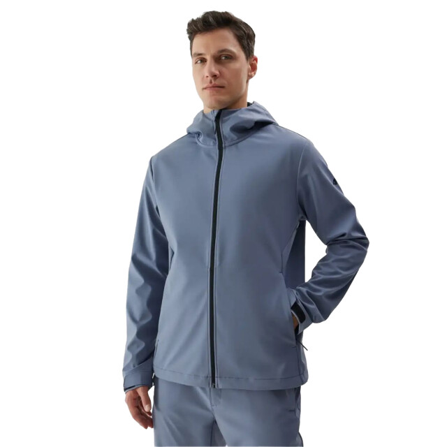4F Heren waw24tsofm283 winddichte soft shell jas UTPP5202_blue large