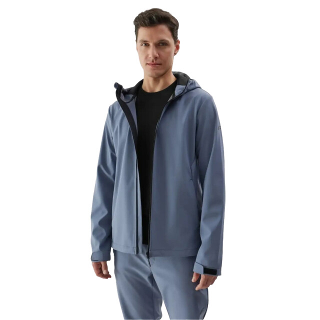 4F Heren waw24tsofm283 winddichte soft shell jas UTPP5202_blue large