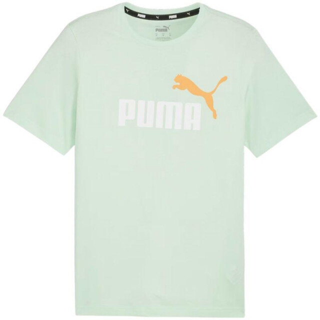 Puma Heren ess+ 2 col logo t-shirt UTPP4916_green large