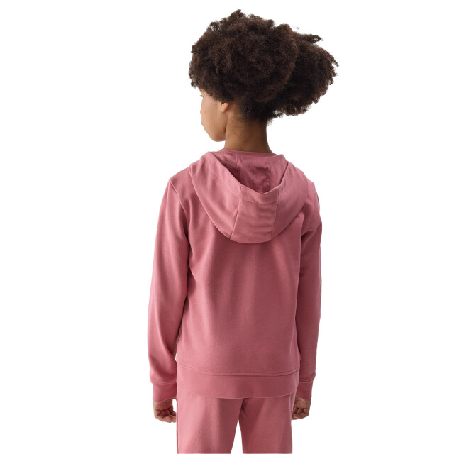 4F Kinderen/kids jwss24tswsf0919 hoodie met volledige rits UTPP4771_pink large