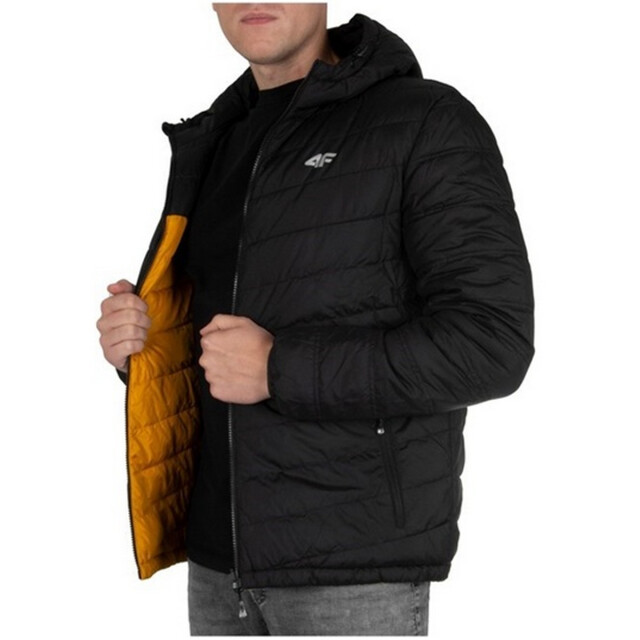 4F Heren m434 synthetisch donsjack UTPP6424_brownblack large