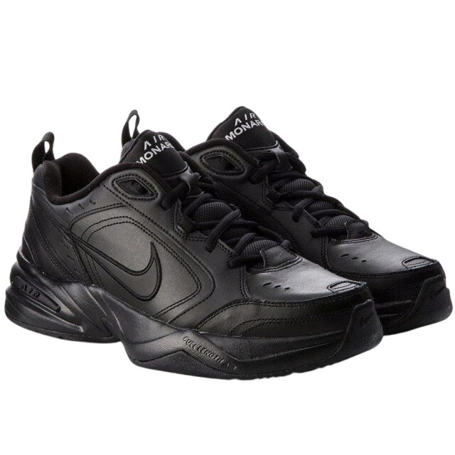 Nike Heren air monarch iv leren trainers UTPP6197_black large