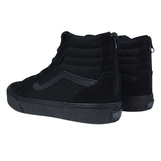 Vans Yt filmore suède enkellaarsjes met ritssluiting voor kinderen/kids UTPP6778_black large