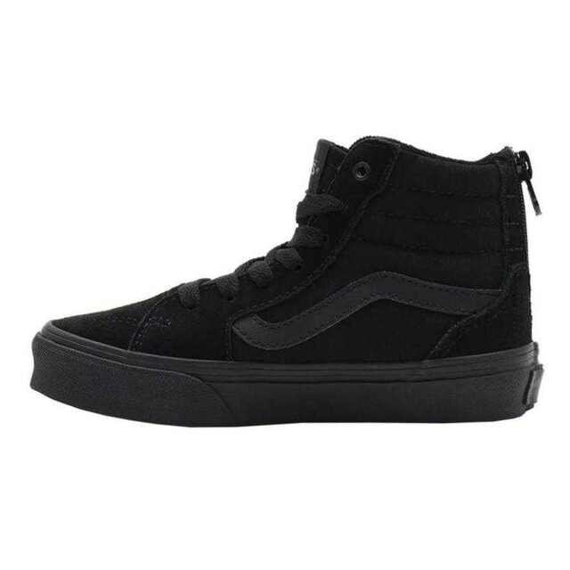 Vans Yt filmore suède enkellaarsjes met ritssluiting voor kinderen/kids UTPP6778_black large