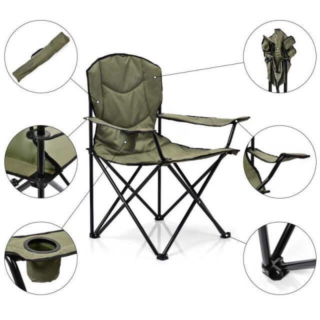 Meteor Hiker klapstoel UTPP4688_green large