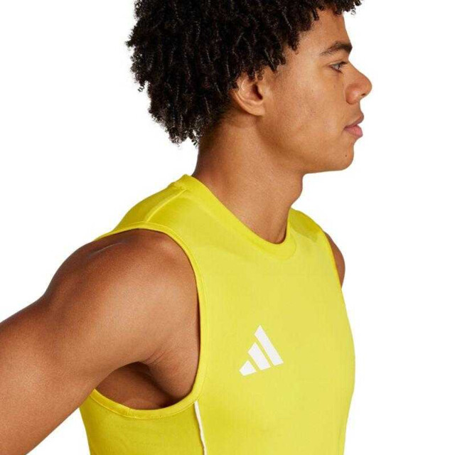 Adidas Heren tiro 25 wedstrijdshirt zonder mouwen UTPP4691_yellow large